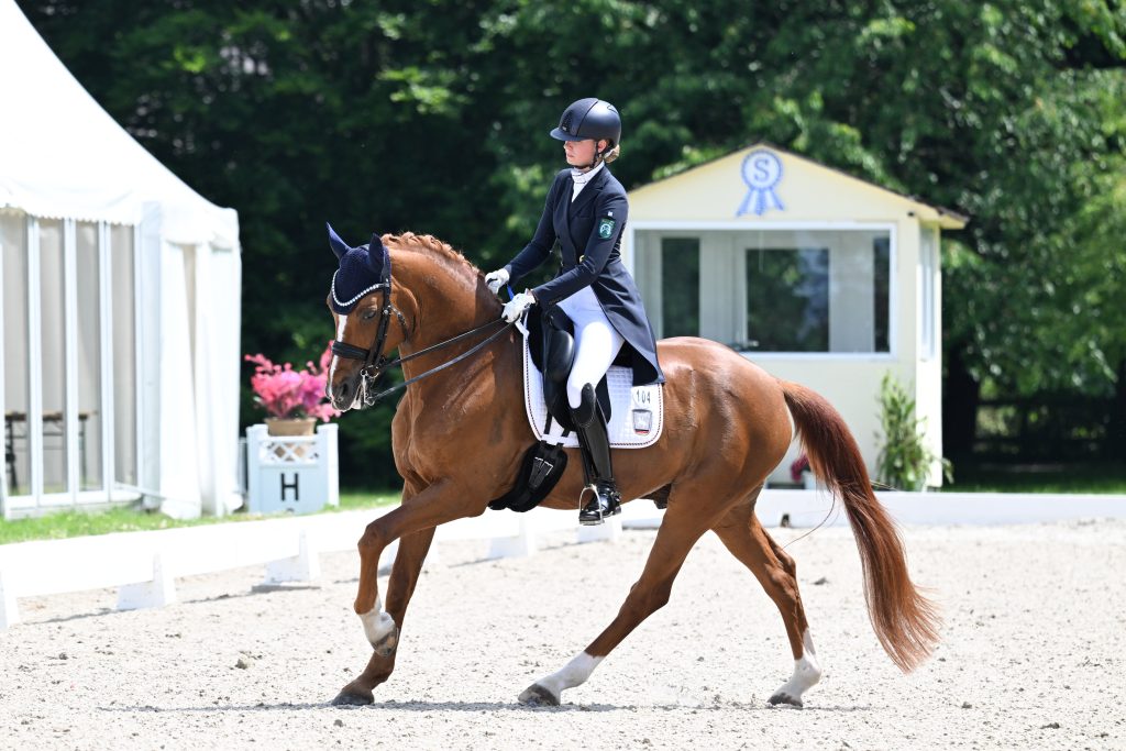 Luca-Elina Gartmann und Quaters Diamond. Foto: Mirca Nilkens