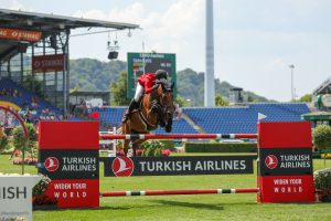 Timm Korte gehörte im Sommer auch zu den Startern in Deutschlands U25 Springpokal. Foto: Thamm