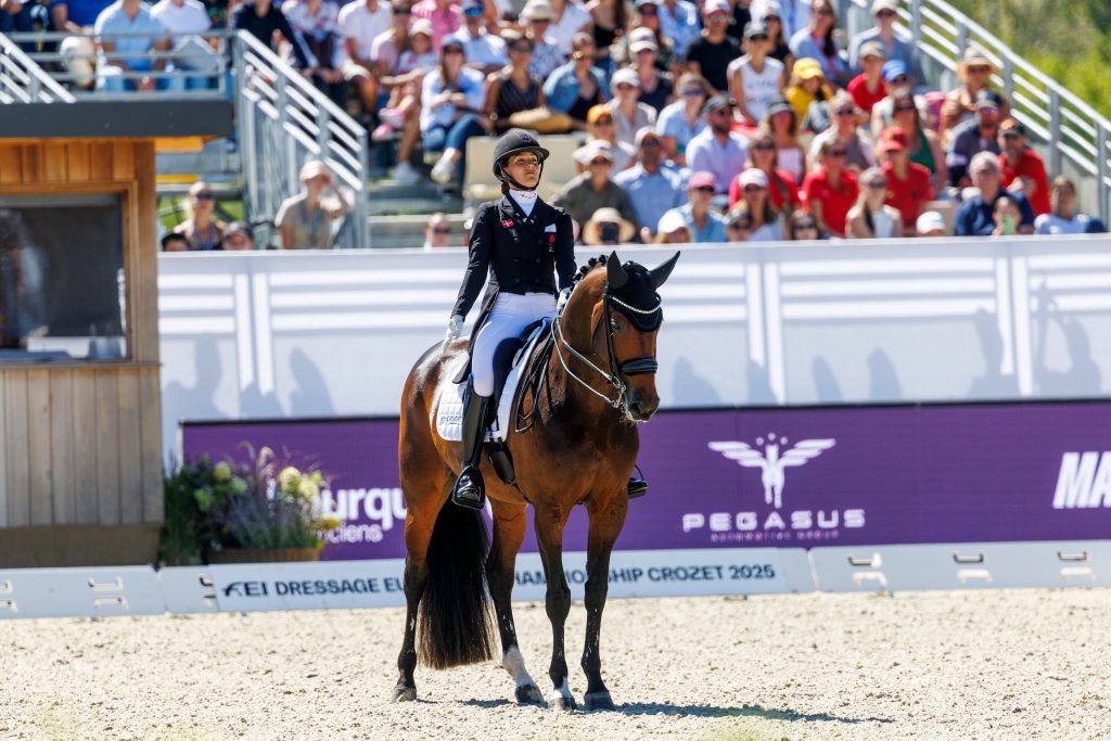 Cathrine Laudrup-Dufour und Freestyle. Foto: sportfotos-lafrentz.de