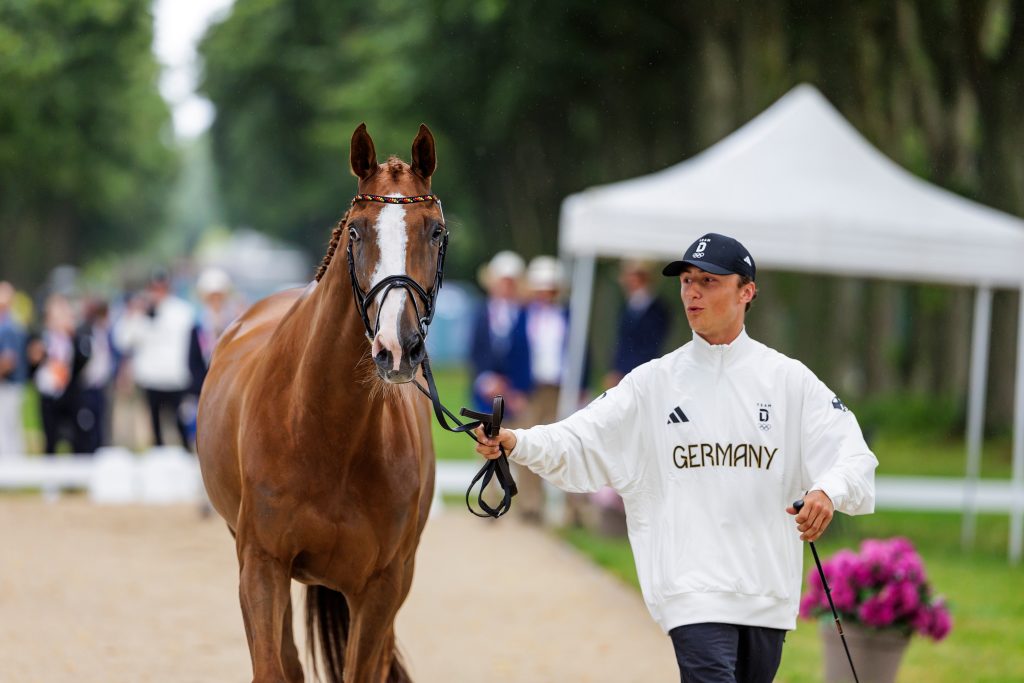 Die Olympiareservisten Calvin Böckmann und The Phantom Of The Opera gehen bei der EM in Blenheim als Einzelpaar an den Start. Foto: sportfotos-lafrentz.de