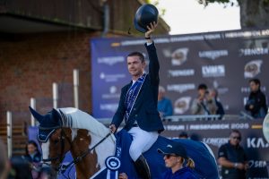Ein besonderer Erfolg für Gerrit Nieberg und Ping Pong van de Lentamel beim Global Champions Tour-Turnier in Riesenbeck 2025! Foto: LGCT