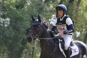 Volle Konzentration bei den neuen Weltmeistern, Tom McEwen und Brookfield Danny de Muze. Foto: FEI/PSV