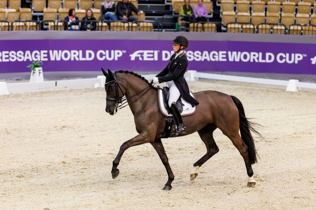 Anfang des Jahres gewannen Chere Celine und Lena Haßmann noch Prix St. Georges und Intermédiaire I in Neumünster. Foto: sportfotos-lafrentz.de