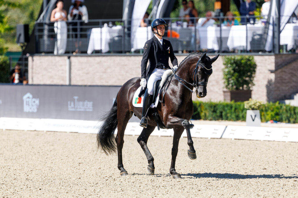 Nach den Europameisterschaften in Crozet ist nun die WM in Aachen das nächste Ziel für João Pedro Moreira und Fürst Kennedy. Foto: Sportfotos-lafrentz.de
