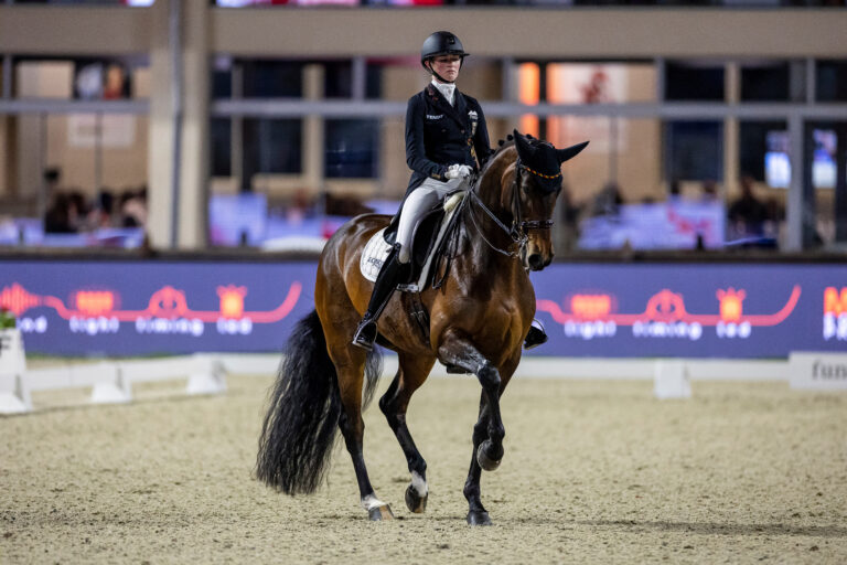 Semmieke Rothenberger und Flanell bei der EM 2021 in Hagen. Foto: Sportfotos-lafrentz.de