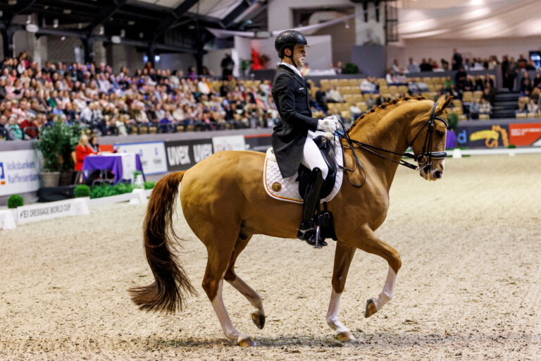 Justin Verboomen und Djembe de Hus. Foto: Sportfotos-lafrentz.de