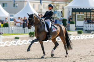 Jessica von Bredow Werndl und Got it BB in Balve 2025. (Foto Lafrentz)