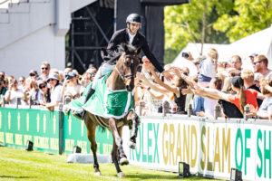 United Call JPS und Richard Vogel sichern sich das Auftaktspringen der Youngster-Tour. (Foto: CHIO Aachen Jasmin Metzner)