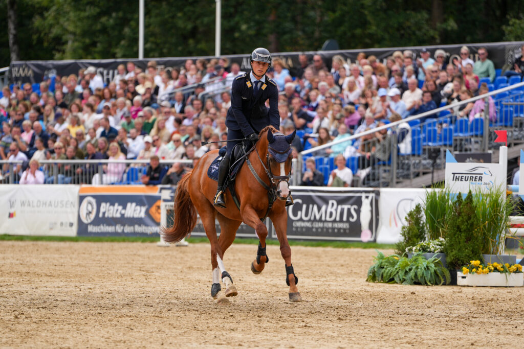 Calvin Böckmann und Betty Rouge wurden Vierte. Foto: van Bebber