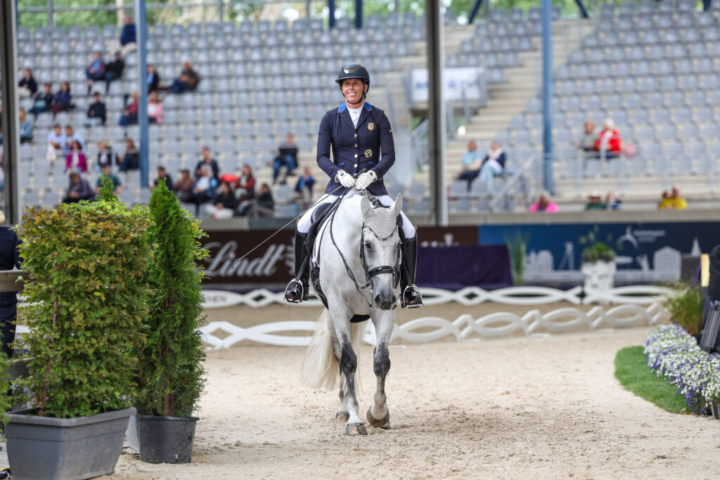 Kate Shoemaker und Vianne gewannen in Aachen drei Weltmeistertitel. (Foto Thamm)