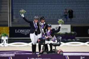 Heidemarie Dresing siegte vor Katrine Kristensen und Jemima Green. Foto: Thamm