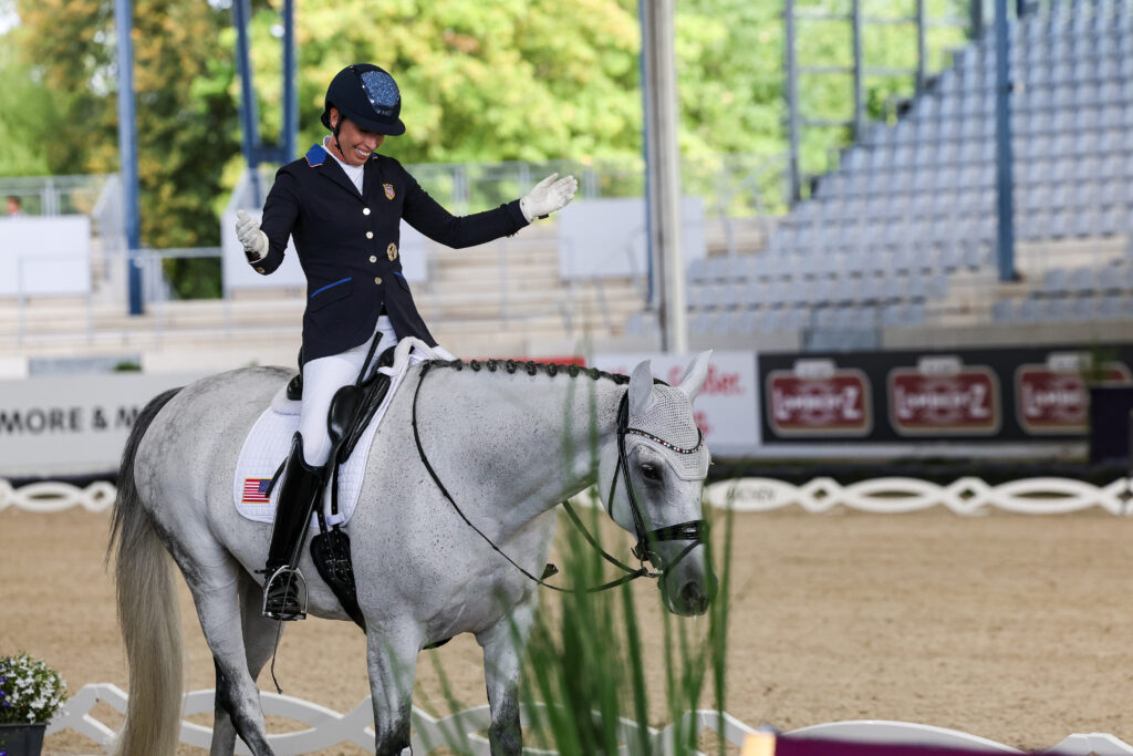Neues Personal Best und eine Goldmedaille für Vianne und Kate Shoemaker aus den USA. (Foto Thamm)