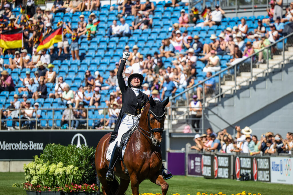 Katharina Hemmer ritt zu ihrem neuen Personal Best. Foto: Thamm