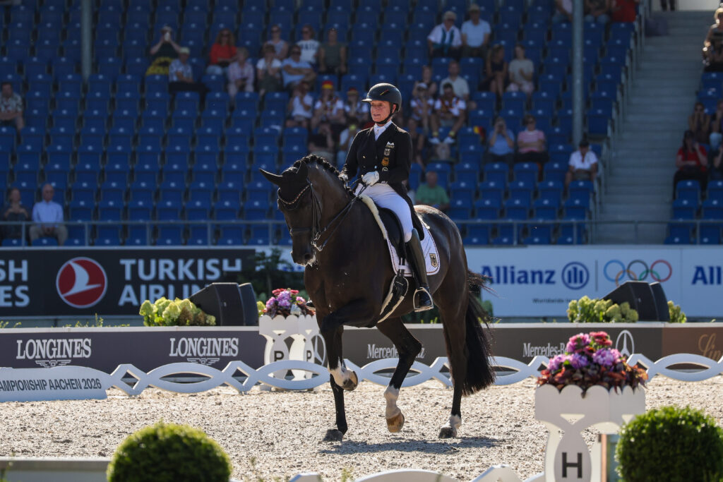 Isabell Werth sicherte sich ihr zehntes WM-Gold. Foto: Thamm
