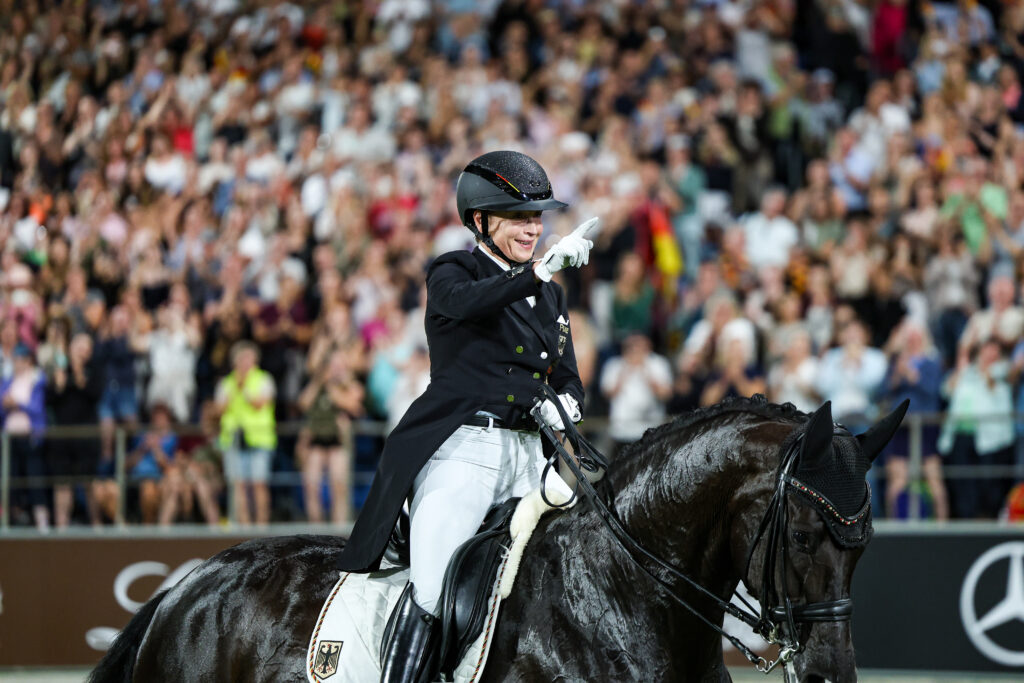 Isabell Werth und Wendy sichern sich Bronze. (Foto Thamm)