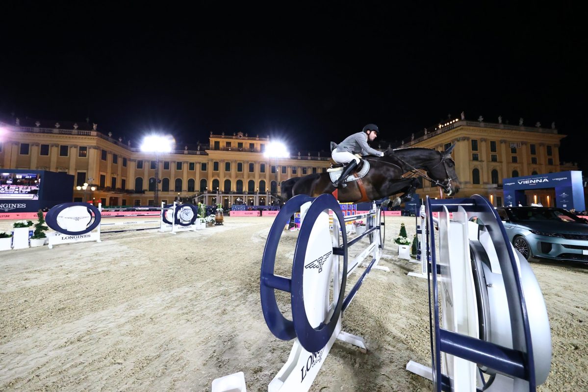 Sissi lässt grüßen – Philipp Weishaupt gewinnt Global Champions Tour Grand Prix vor Schloss Schönbrunn. Foto: GCT