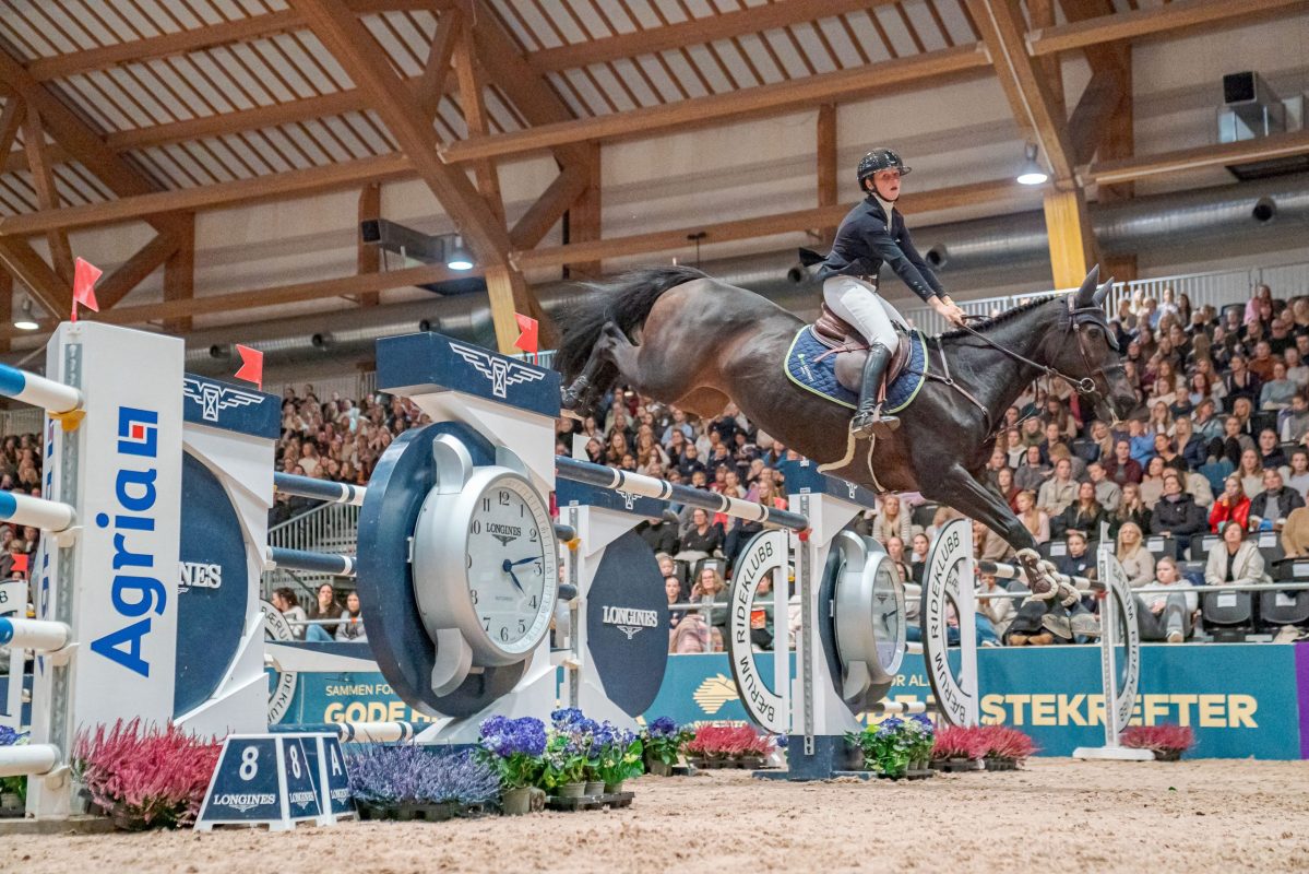 Sanne Thijssen und Cupcake Z. Foto: FEI/Kim C Lundin