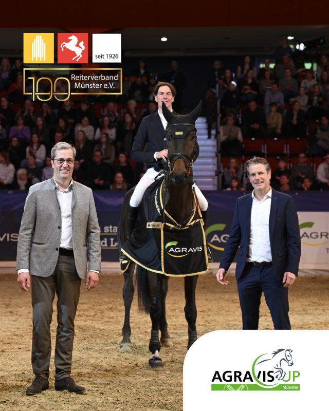 Hans-Thorben Rüder – mit Courage zum zweiten Sieg im Großen Preis von Münster nach 2011. Foto: Agravis-Cup