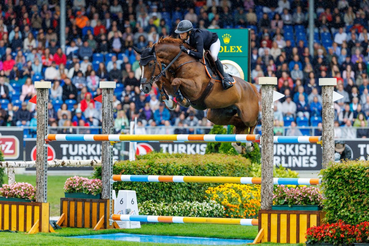 Sandra Auffarth und ihre Füchse – ob im Gelände oder im Parcours, sie sind eine Bank für Deutschland. Foto: sportfotos-lafrentz.de