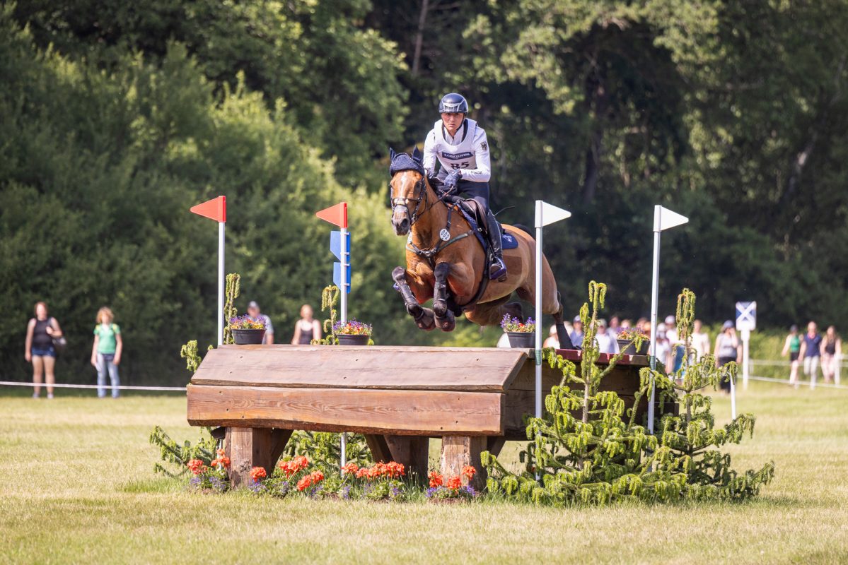 Calvin Böckmann und Altair de la Cense auf dem Weg zu DM Bronze 2025. Foto: Jan Frohne