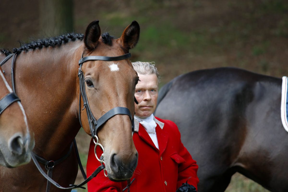 Wie gemalt! Christian Röntgen und sein Jagdpferd könnten einem alten Gemälde entsprungen sein.