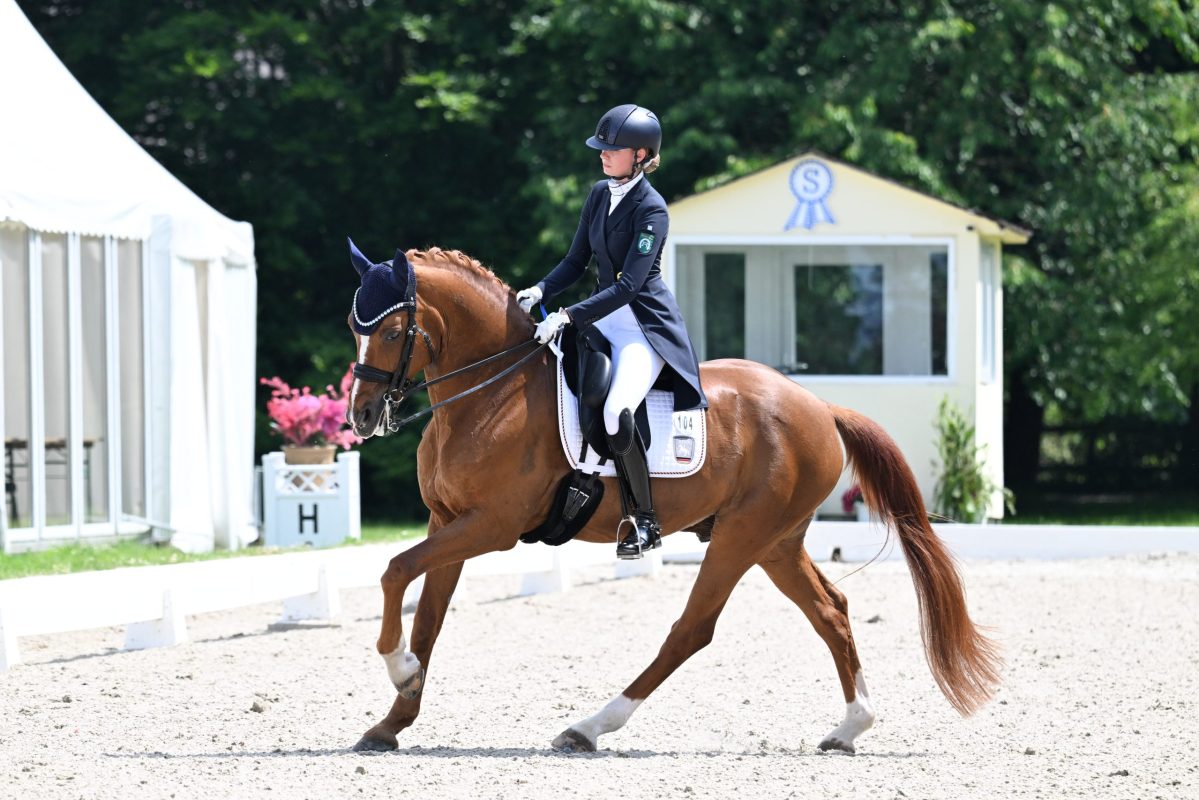 Luca-Elina Gartmann und Quaters Diamond. Foto: Mirca Nilkens