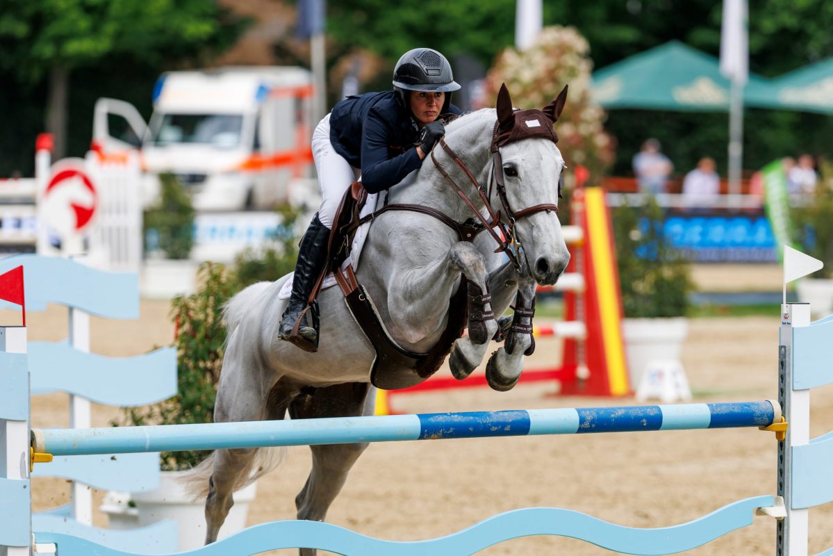 MANNHEIM - Maimarkt-Turnier 2026

ECKERMANN Katrin (GER), Chacoona Cat
Final Youngster - Tour
CSIYH1*: Int. jumping competition with jump-off (1.40/1.45 m)

Mannheim, Reitstadion Maimarkt
05. May 2026
© www.sportfotos-lafrentz.de/Stefan Lafrentz
