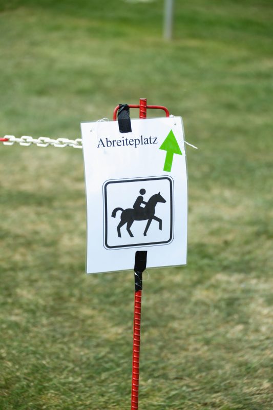 Mit der richtigen Vorbereitung auf dem Abreiteplatz steht und fällt der Erfolg im Parcours. Foto: Equipics/Zachrau