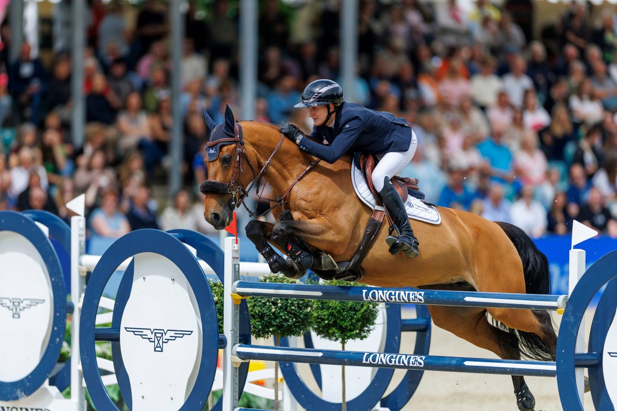 BALVE - LONGINES Balve Optimum 2026

HETZEL Laura (GER), Jet V
Springprüfung Kl.S*** mit 2 Umläufen (1.50 m)
Finalwertung Deutsche Meisterschaften Springreiterinnen 2026
Preis der platzmann federn gmbh & co. kg

Balve, Reitanlage Schloss Wocklum
06. June 2026
© www.sportfotos-lafrentz.de/Stefan Lafrentz
