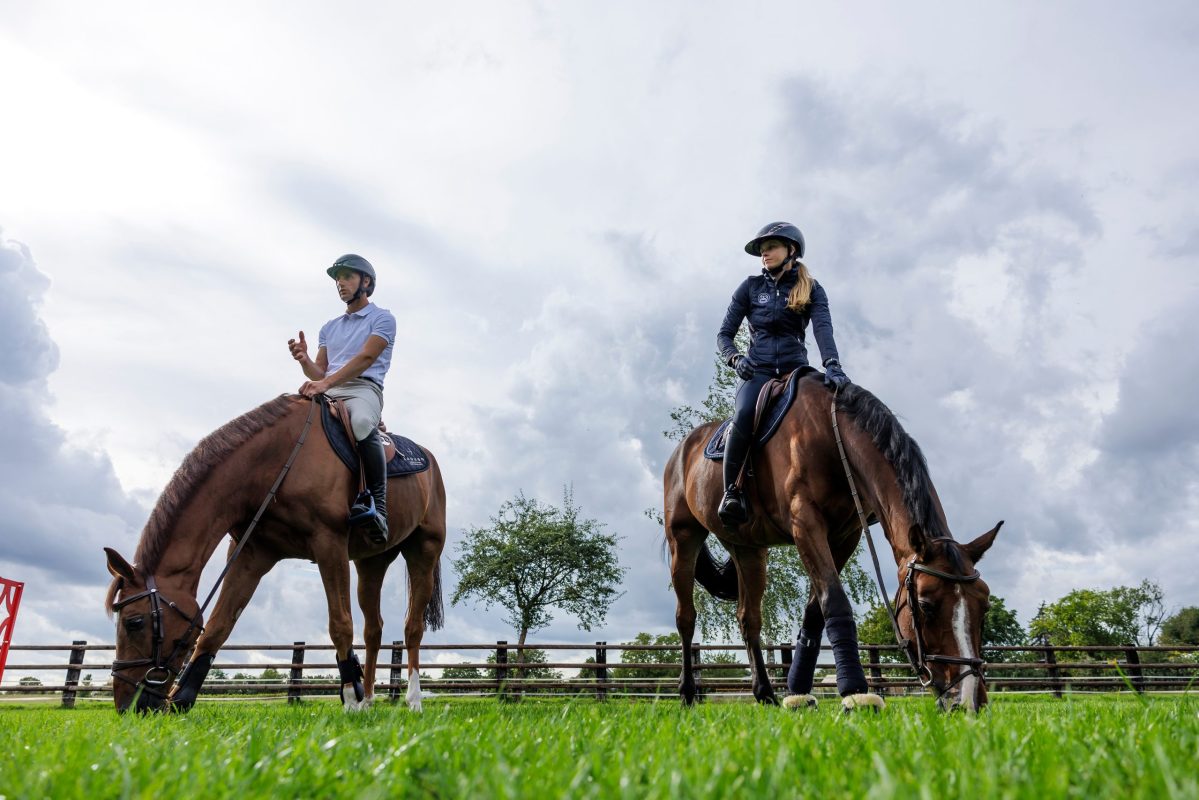 Richard Vogel und Sophie Hinners stehen beide auf der Longlist für die Europameisterschaften der Springreiter in La Coruña, Hinners gleich mit drei Pferden. Foto: sportfotos-lafrentz.de