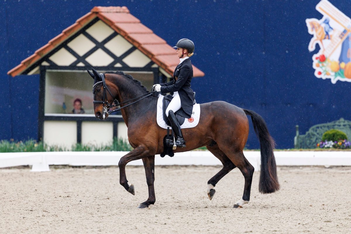 Jessica von Bredow-Werndl und Diallo, Sieger im Grand Prix Special von Hagen 2025