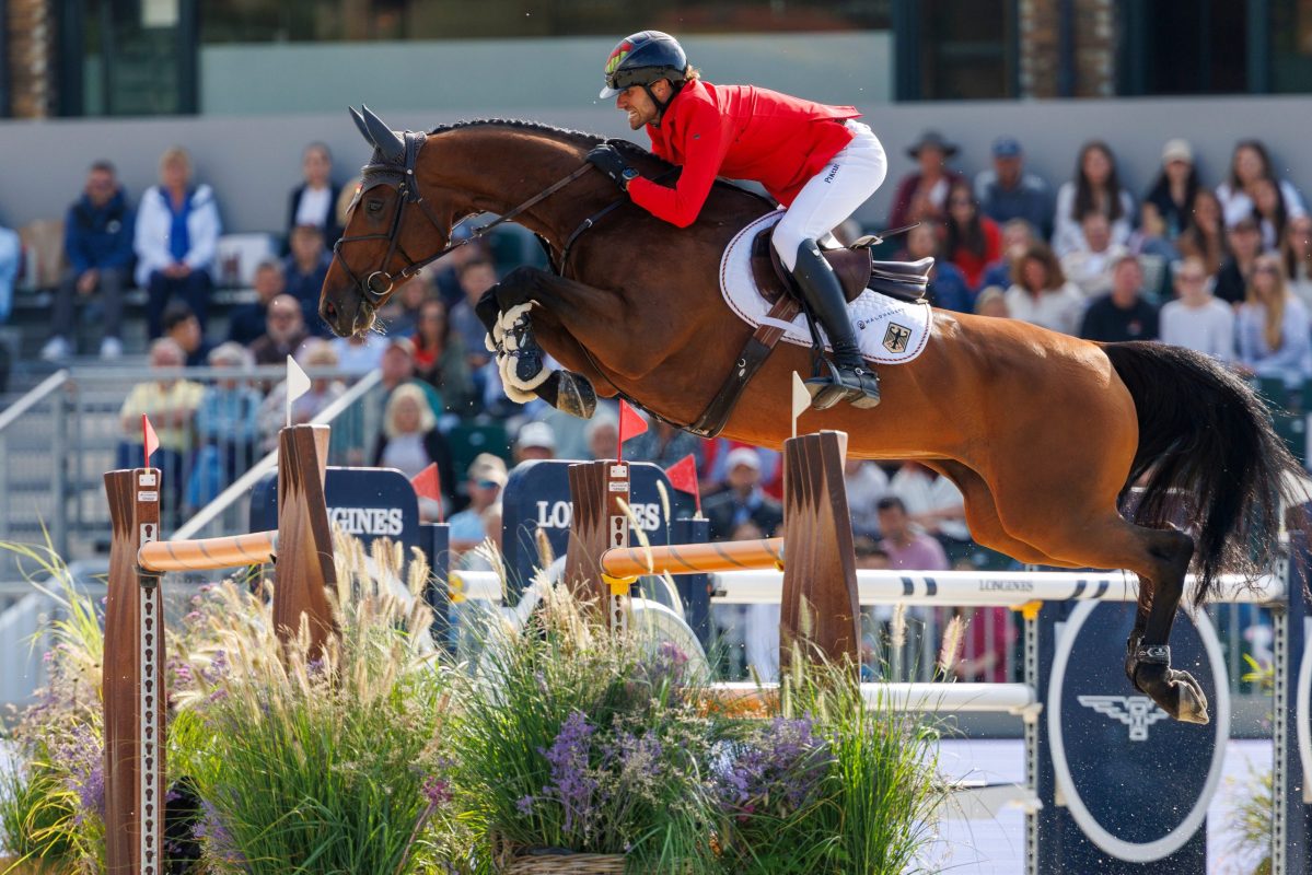 Christian Kukuk und Just be Gentle bei den Europameisterschaften 2025 in La Coruña. Foto: Sportfotos-lafrentz.de