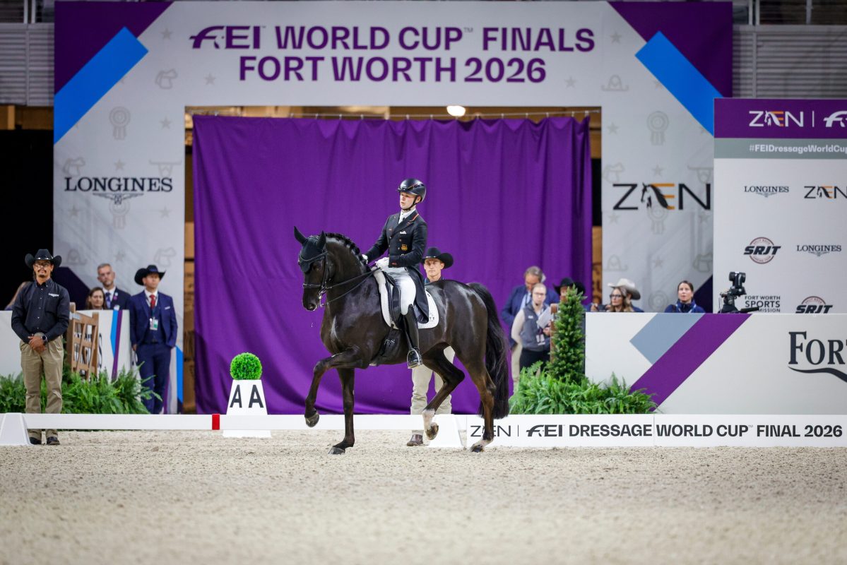 FORT WORTH (USA) - FEI World Cup™ Finals 2026

NETZ Raphael (GER), DSP Dieudonne
FEI Dressage World Cup™ Final - Grand Prix Freestyle / Kür

FORT WORTH, Dikies Arena
12. April 2026
© www.sportfotos-lafrentz.de / Tiffany van Halle