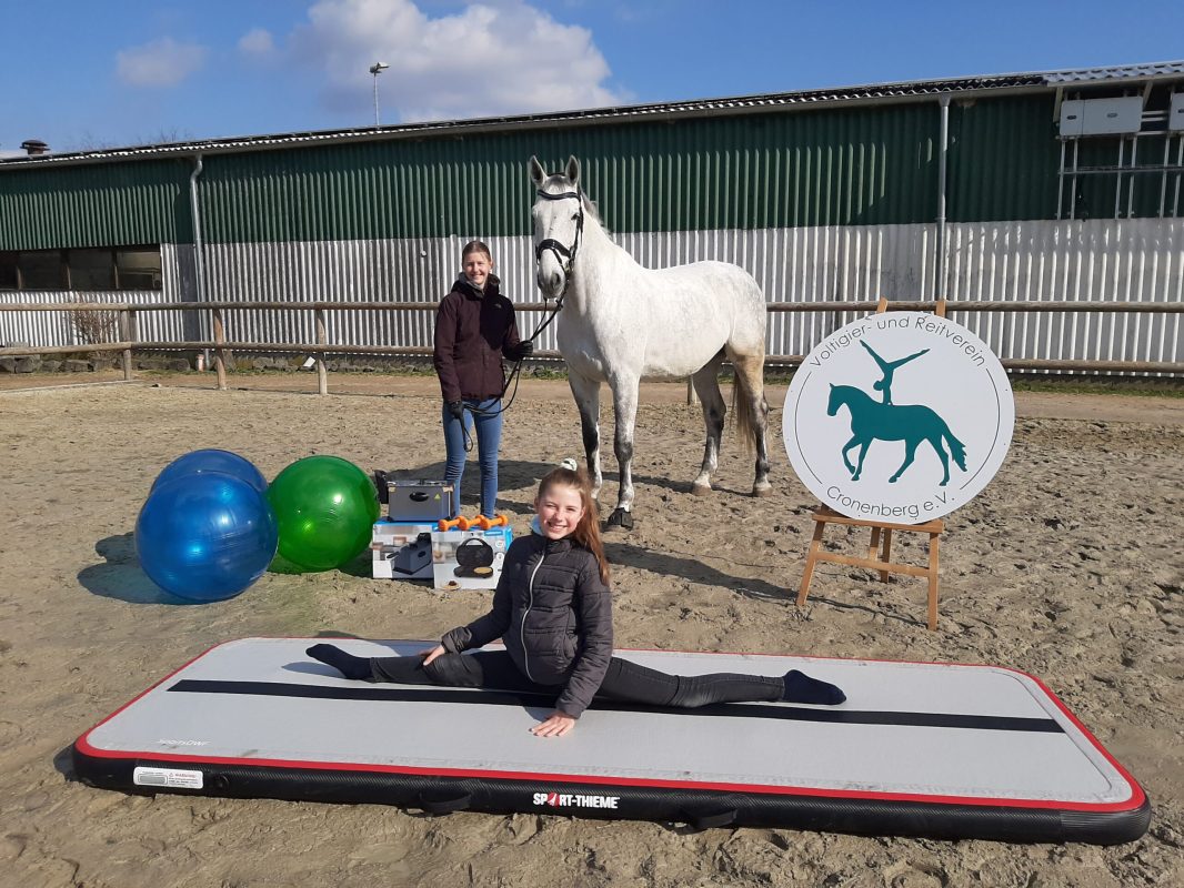 Mit dem neuen Equipment kann das Training endlich wieder richtig losgehen! Foto: VRVC