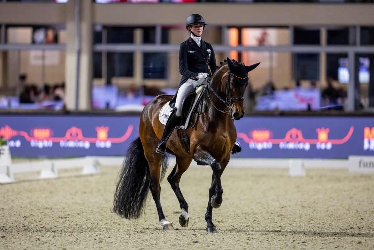 Semmieke Rothenberger und Flanell bei der EM 2021 in Hagen. Foto: Sportfotos-lafrentz.de