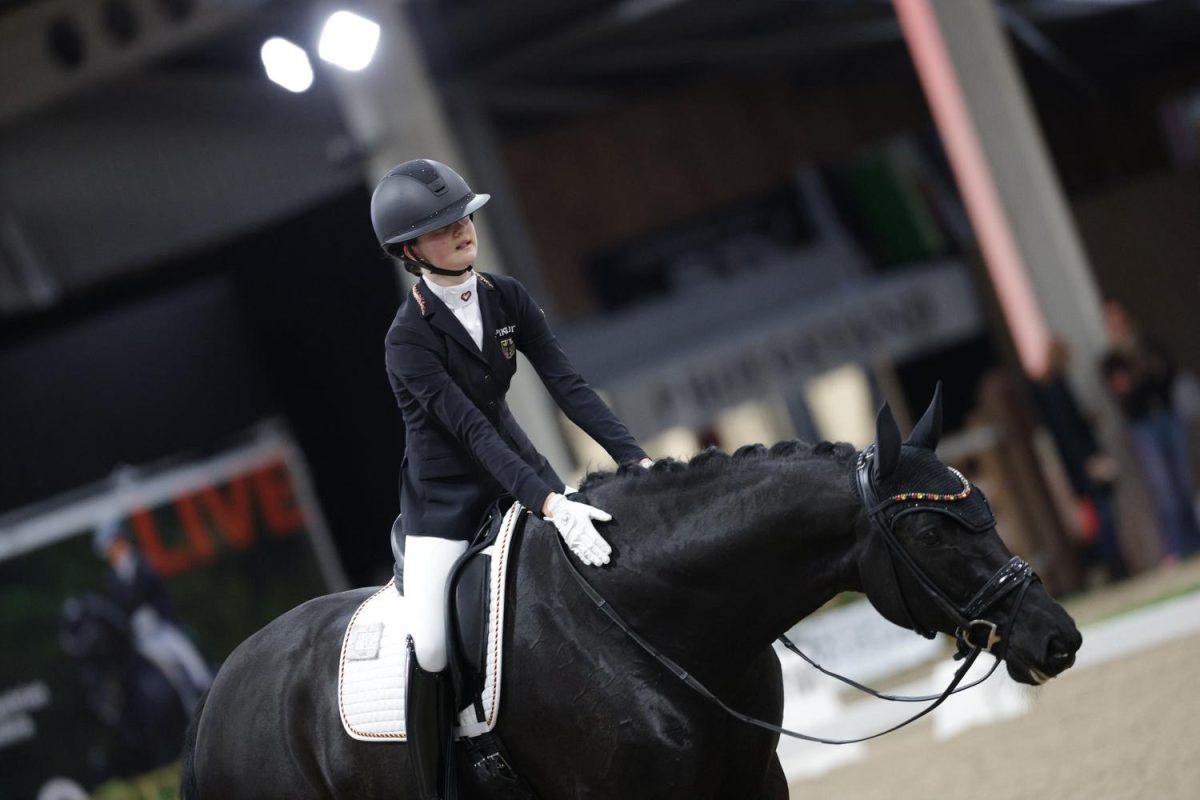 Anna Schmieder und Freispiel beim CDI Lier. (Foto Digishots)