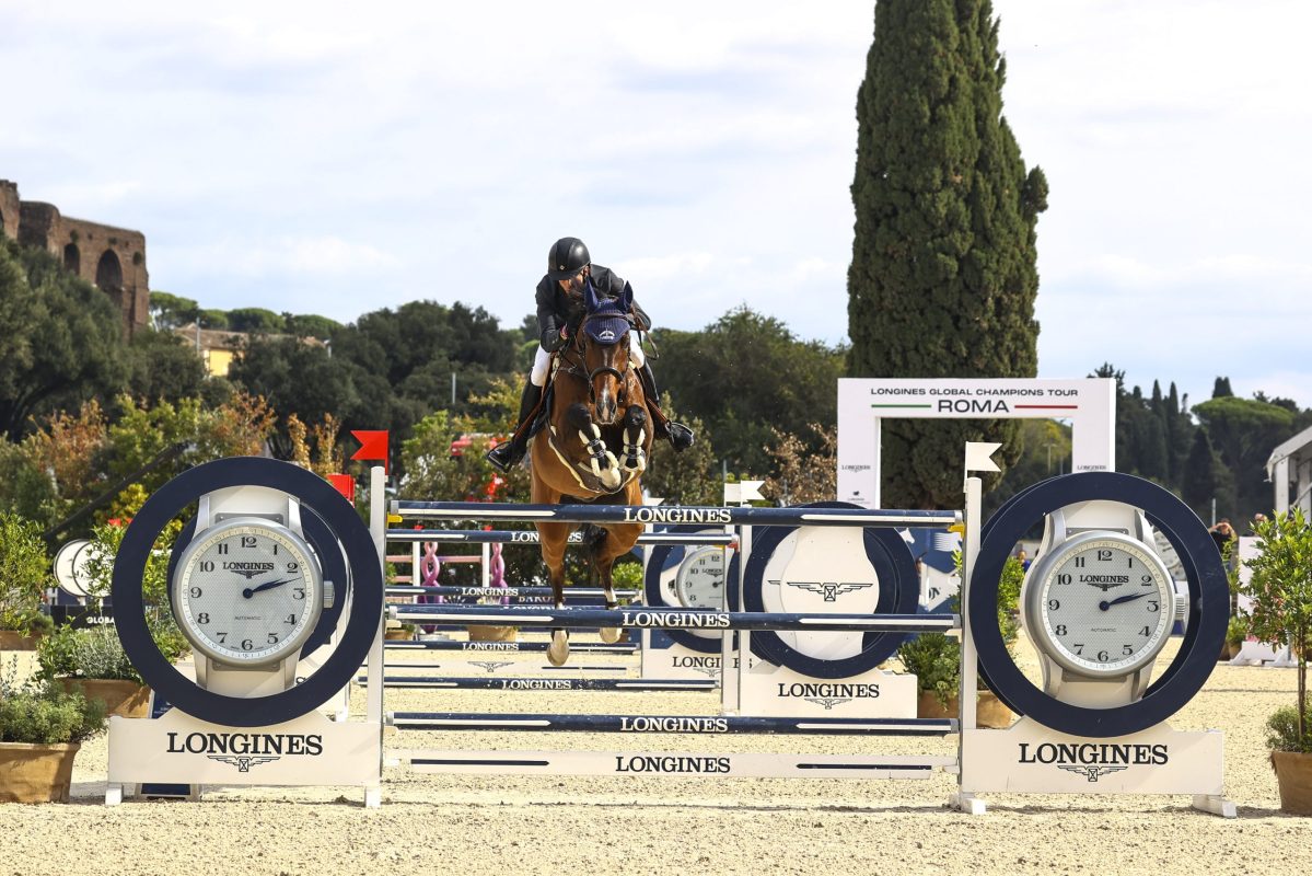 Harrie Smolders und Monaco, Sieger im Großen Preis von Rom 2025. Foto: LGCT