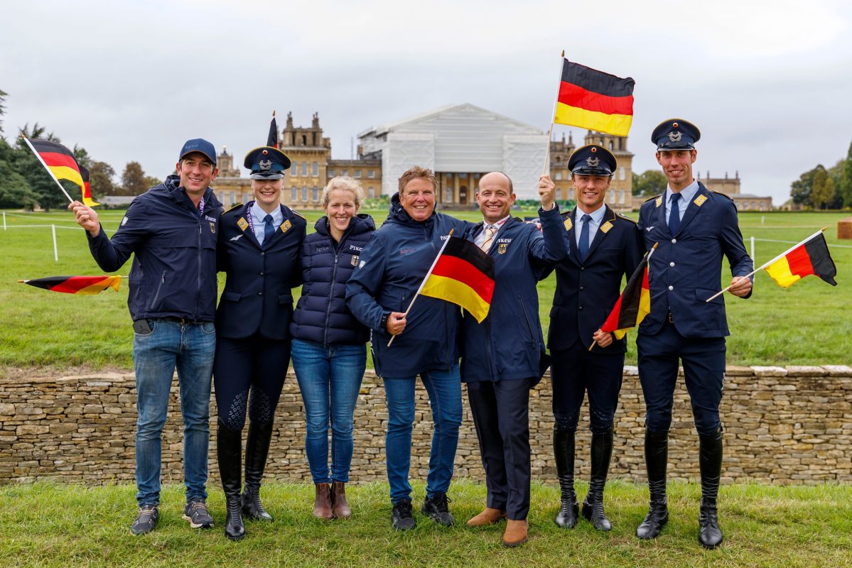Alle sechs deutschen Paare, Mannschafts- wie Einzelreiter, haben bei der EM in Blenheim richtig abgeliefert! Foto: Sportfotos-lafrentz.de