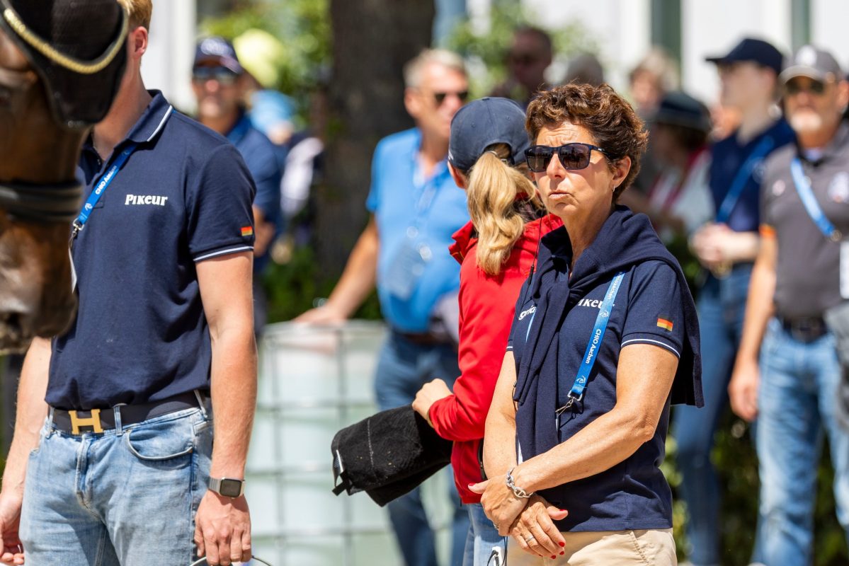 Monica Theodorescu beim CHIO Aachen 2025. Foto: sportfotos-lafrentz.de