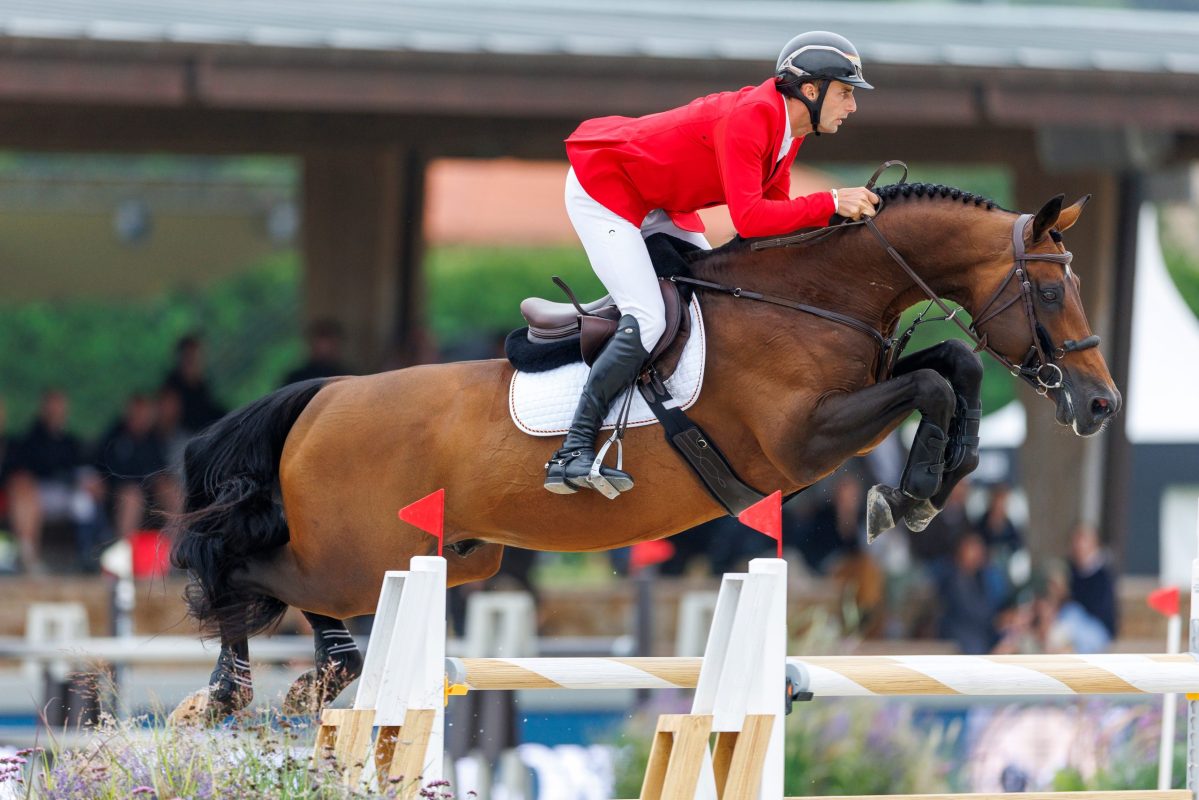 Derzeit bestes deutsches Paar: Richard Vogel und United Touch S. Foto: Sportfotos-lafrentz.de