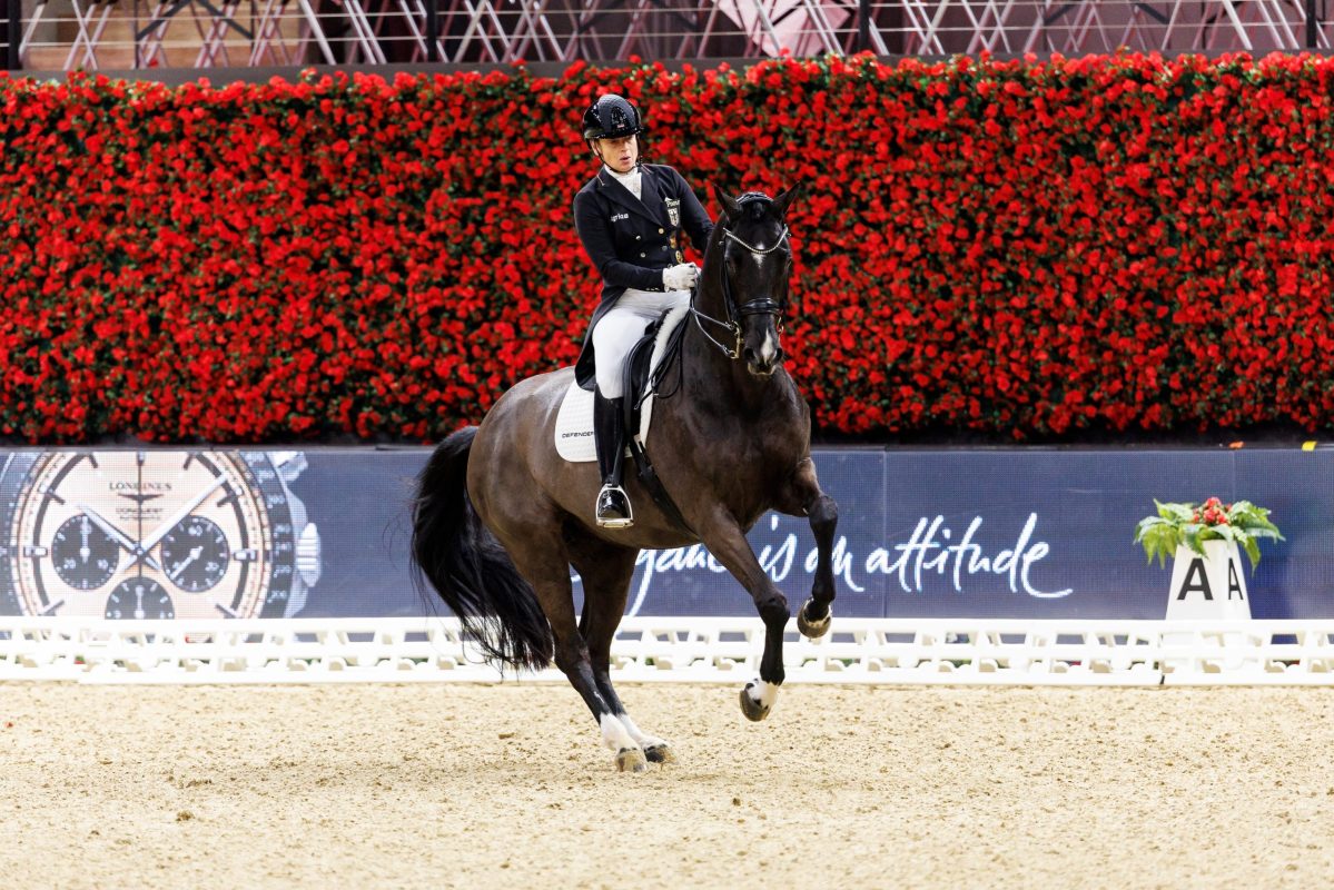 Superb unter Isabell Werth bei ihrem letzten Turnier im Januar in Basel. Foto: sportfotos-lafrentz.de