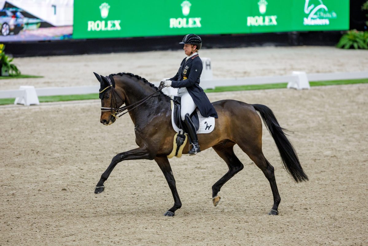Isabell Werth und Zeffirelli MT bei den Dutch Masters in ’s-Hertogenbosch 2023, wo sie in der kleinen Tour am Start waren. Foto: sportfotos-lafrentz.de